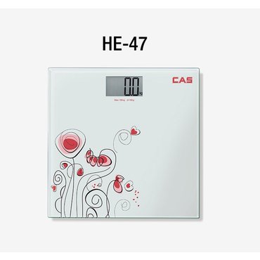 CAS 카스 플라워 디지털 체중계 HE-47