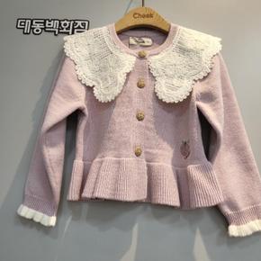 DP01 밑단 니쥬프릴스웨트가디건  CKCK24W2G (S17508560)