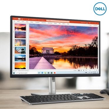 DELL [무료안전포장] P2723D 27인치 IPS QHD 피봇 슬림베젤 보조 서브 컴퓨터 모니터