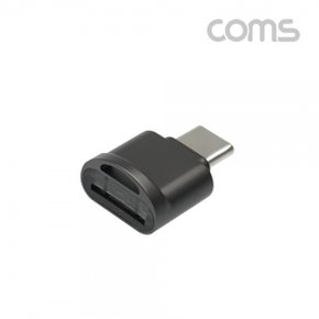 Coms USB 3.1(Type C) 카드리더기  Short  TF 메모리 카드(Micro SD)