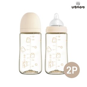 2024년 용띠 에디션 PPSU 젖병 280ml 2P(꼭지포함) + 젖꼭지 2P