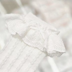 [AK분당점] [압소바] 블루밍 레이스 장말 A1A32102 백IVORY