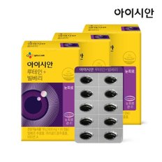 아이시안 루테인+빌베리 600mg 3박스(3개월)