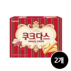 크라운 쿠크다스 화이트 288g x 2개