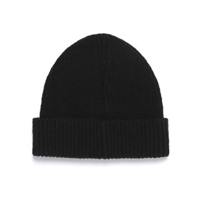 K264KHA040 와펜 울 비니 BLACK