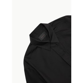 시몬로샤 26SS Boxy Pen Pocket Shirt, Black