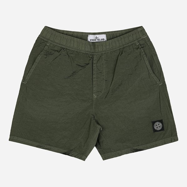 [시흥점] 6S B100004 S0043 V005G 로고 패치 스윔팬츠 밀리터리 그린