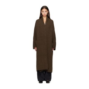 카키 롱 숄 가디건 AW26C1123Y102 Olive O01