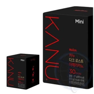  카누다크 30T 스틱커피 맥심커피 믹스커피