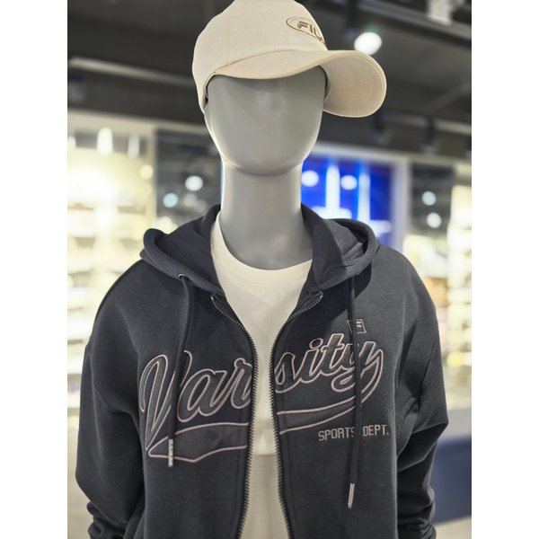 [파주점] 바시티 그래픽 후드집업(남여핏별도) (FS2FTH1102U-BLK)