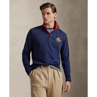 폴로 랄프 로렌 남성 클래식핏 저지 럭비 셔츠(MNPOKNI16825134410)