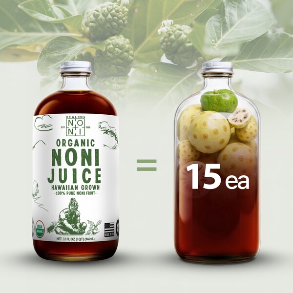 하와이 힐링노니  유기농 노니 원액 노니주스 946mlx2병