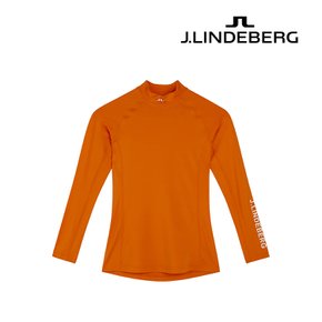 제이린드버그 23ss 골프웨어 아사 소프트 컴프레션 오렌지 미드레이어