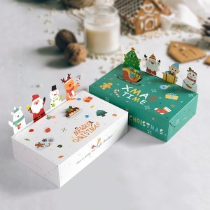 바보사랑 10p세트 크리스마스 구디백 어린이집 유치원 생일 답례품 선물포장 단체선물