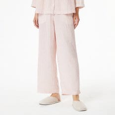 여 이중지 체크 파자마 팬츠(LIGHT PINK / LIGHT GREY)