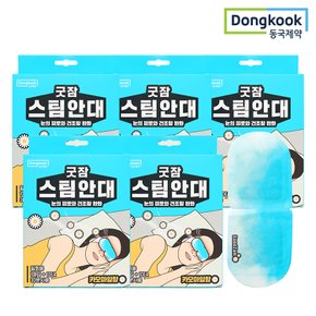 굿잠 카모마일향 스팀안대 10입 5박스 / 온열안대 수면안대 눈찜질