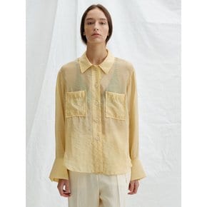 SILKY SHIRTS (CUSTARD YELLOW)