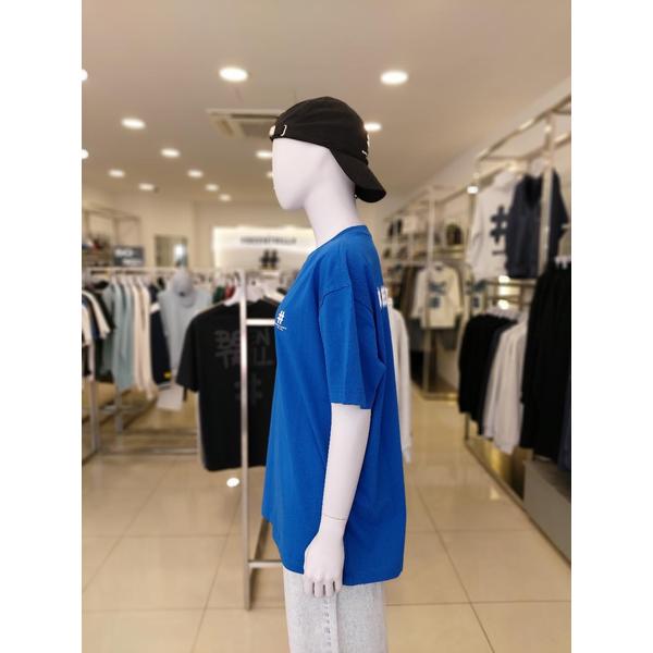 [여주점] 남여공용 쉐이크 해시태그 컴포트핏 티셔츠 BA252TS020BL