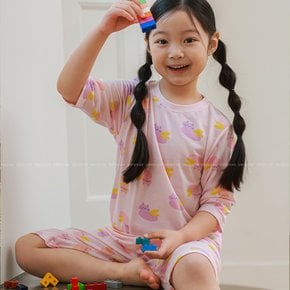 PPIPPILONG 아동내복 7부 레이온 유아 아동 실내복 잠옷 상하 PL SS63-11