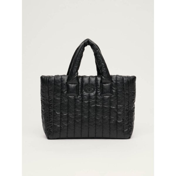 [4차]Leather Padding Bag (Black)