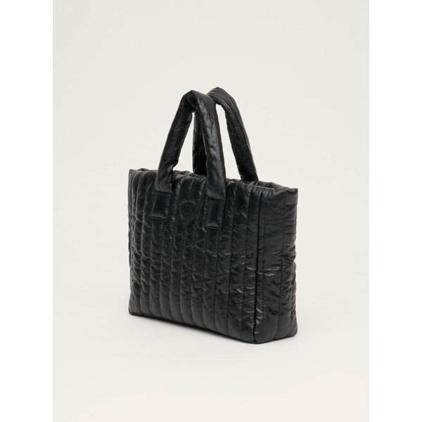 [4차]Leather Padding Bag (Black)