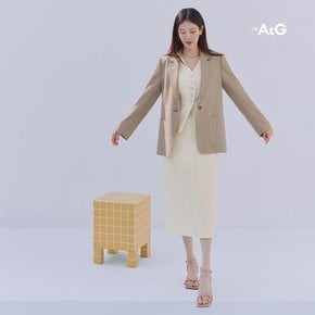 25SS 프렌치린넨 혼방 싱글 자켓