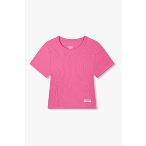 리브드 바디콘 크롭 티셔츠 3615320308000
