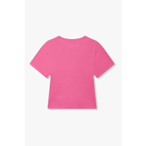 리브드 바디콘 크롭 티셔츠 3615320308000
