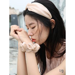 Sharon Oganza Hairband_Beige