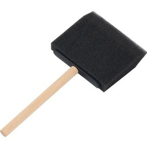 스펀지붓 미술붓 물감붓 폼브러쉬 7.5cm 미술브러시