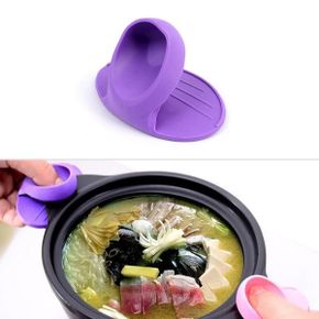 실리콘 냄비집게 손잡이 렌지 장갑