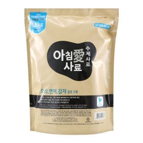 강아지반습식사료 강아지 수제사료 오리 연어 감자 1.8kg 반습식 사료