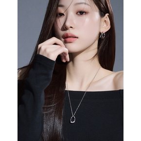 슬림 헤일로 롱 목걸이