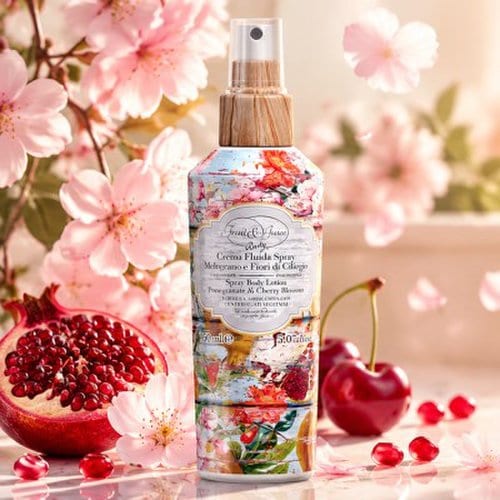[루디]프루트앤주스 향수 스프레이 바디로션 150ml-석류&체리블라썸