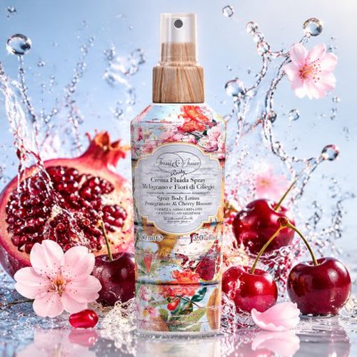 [루디]프루트앤주스 향수 스프레이 바디로션 150ml-석류&체리블라썸 3