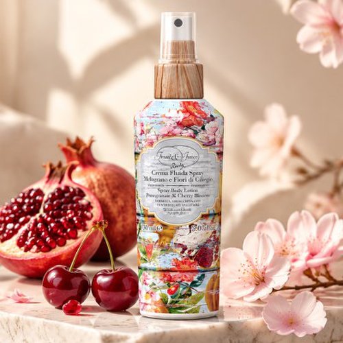 [루디]프루트앤주스 향수 스프레이 바디로션 150ml-석류&체리블라썸 4