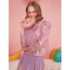 Puff girl blouse_Lavender