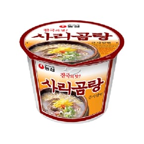 (32개) 농심 사리곰탕 큰사발 111gx16개/ 2 BOX