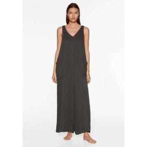 4882787 OYSHO Jumpsuit - dark grey