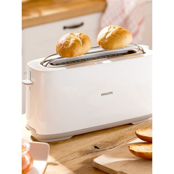 데일리 컬렉션 롱슬롯 토스터 HD2590/05 화이트