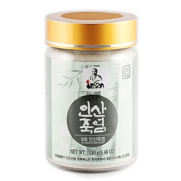 인산죽염 9회 죽염 [분말 240g]