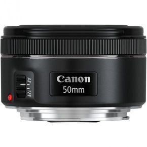 독일 캐논 렌즈 Canon EF 50 mm f/1.8 STM SLR Telephoto Lens - 블랙 1680557