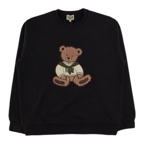 마리떼 BOUCLE DOODLE BEAR SWEATSHIRT MFG44FSW120-BLK