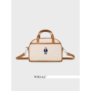 W.A.U Steve Canvas Mini Tote Bag(BROWN)-WHBGG2223A