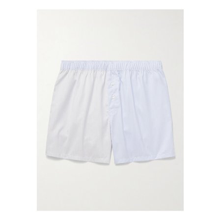 폴스미스 믹스 업 스트라이프 코튼 복서 쇼츠 블루 1647597353655352