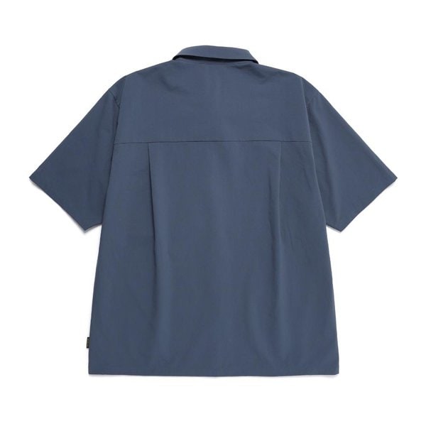 [여주점] N252MSH320 어반 시티 우븐 세미오버핏 셔츠 TURQUOISE