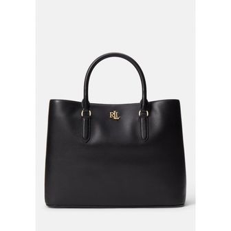  로렌 랄프 MARCY SATCHEL 라지 H백 블랙 114235