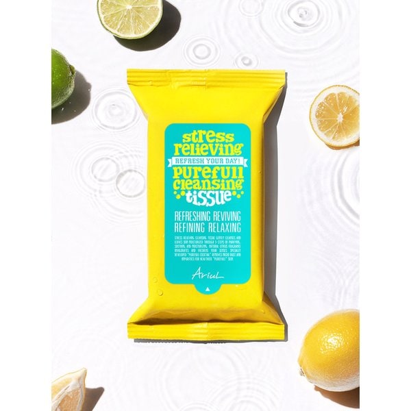 스트레스 릴리빙 퓨어풀 클렌징 티슈 15매
