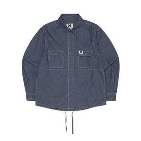 코닥맨투맨티 JQS K3123RWT25DNM 트립 샴브레이 데님 셔켓 DENIM