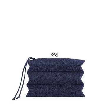조셉앤스테이시 Lucky Pleats Pouch S Starry Navy(0JSN5PC40303F)